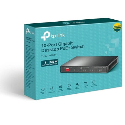 TP-Link TL-SG1210MP, 10-Port Gigabit Switch