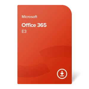 MICROSOFT Office 365 E3, 1rok, el. lic. CSP