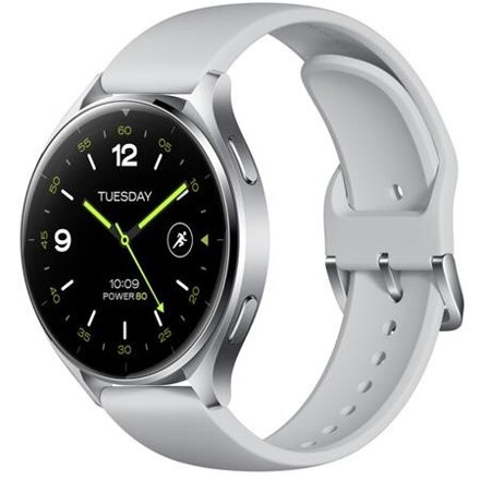 XIAOMI Watch 2 Silver Case With Gray TPU Strap