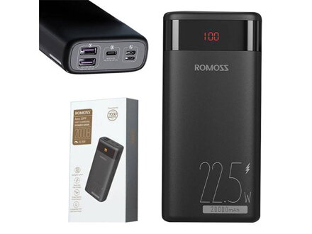 PowerBank ROMOSS Ares 20PF 20000mAh Black