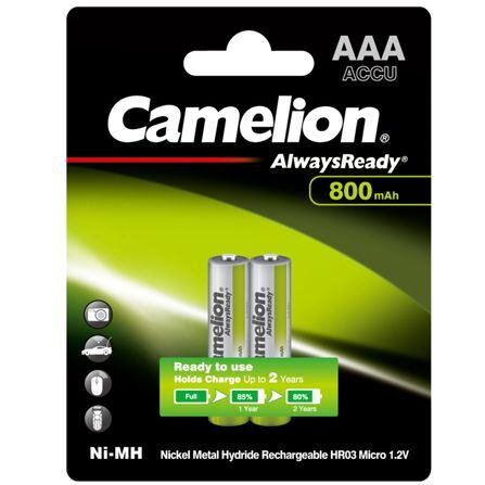 CAMELION Batérie nabíjateľné PREMIUM AAA 2ks NI-MH