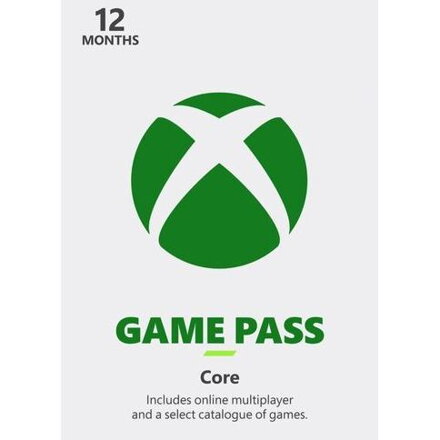 MICROSOFT Game Pass Core 12M, 12 mesiacov