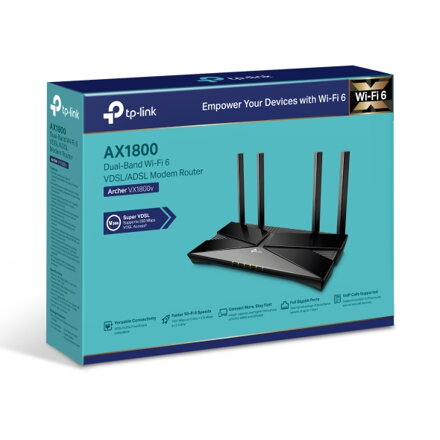 TP-Link Archer VX1800v, AX1800 Wi-Fi 6 Router