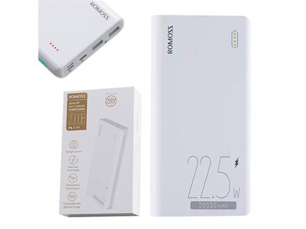 PowerBank ROMOSS SENSE6F 20000mAh White