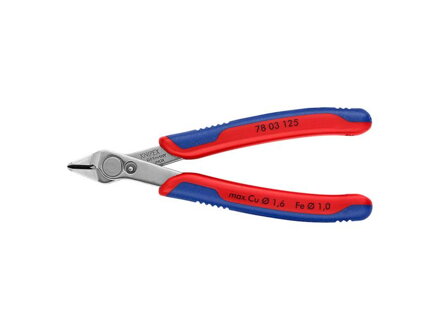 Kliešte štípacie KNIPEX 78 03 125 bočné precízne