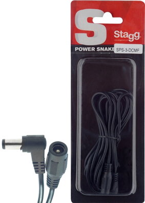 Stagg SPS-3-DCMF, kabel napájecí, prodlužovací DC, 3m