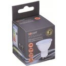 Solight LED žiarovka, bodová , 7W, GU10, 6000K, 500lm, biela