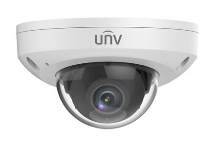 UNIVIEW IP kamera 1920x1080 (FullHD), až 25 sn/s, H.265, obj. 4,0 mm (82°), PoE, audio, Mic., IR 15m , IPC312SR-VPF40-C