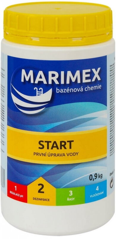 Chémia bazénová MARIMEX AQUAMAR START 0.9kg Chémia bazénová MARIMEX AQUAMAR START 0.9kg