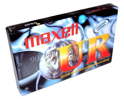 Maxell Audio kazeta HF 90min., UR 90