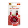 SBOX USB-TYPEC-15R Kábel USB 2.0/TypeC 1,5m čer