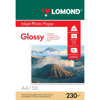 LOM - Photo Inkjet Glossy 50x230g/m2 A4 0102022