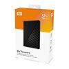 WD My Passport 2TB, USB 3.2 Gen1, 256bit AES, blk