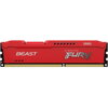 KINGSTON Fury Beast Red 4GB/DDR3/1600/CL10