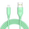 TELLUR Silicone, Kábel, USB/Lightning, 1m, gree