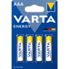 VARTA Batérie ENERGY Alkaline AAA 4ks