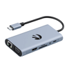 HAWK HUB 11v1 USB-C / USB-A / HDMI/VGA/SD/TF/RJ45