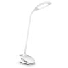 CONNECT IT CLIP, Stolová LED lampa, biela
