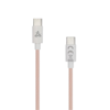 SBPX Kábel USB-C samec/USB-C samec, 2m, ružový