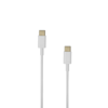 SBPX Kábel USB-C samec/USB-C samec, 1m, biely