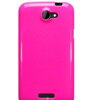 OEM Ochranný kryt pre HTC One X Hot Pink (sýta ruž