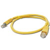 PATCH KABEL UTP 0.5m yellow