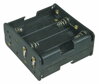Pouzdro baterie  R6x8  vedle, nad