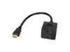 Redukcia HDMI - 2x HDMI CABLETECH KOM0950 0,2m