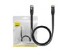 Kábel UTP RJ45/RJ45 Cat5 1,5m BASEUS plochý Black