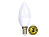 Žárovka LED C37 E14  6W bílá studená SOLIGHT