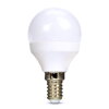 Žárovka LED miniglobe E14 8W bílá teplá SOLIGHT 3 roky záruka, WZ430