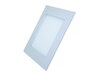 LED mini panel podhledový, 18W, 1530lm, 3000K, tenký, čtvercový, bílé WD111 SOLIGHT