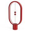 Lampa LED stolná HENG BALANCE ELLIPSE PLASTIC USB RED