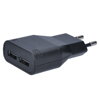 Adaptér, 2x USB, 3400mA max., AC 230V, černý DC48