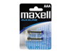 Batéria AAA (R03) alkalická MAXELL 2ks / blister