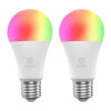 Smart sada LED žiaroviek E27 10W RGB WOOX R9074/2 WiFi Tuya