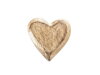 Srdce z mangového dreva ORION 7cm