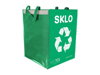 Taška na triedený odpad SIXTOL Sort Easy Glass 36l