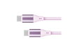 Kábel KRUGER & MATZ KM1269-1P USB-C/USB-C 1m Pink