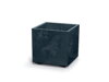 Kvetináč SIERRA SQUARE BETON EFFECT antracit 38,5cm