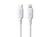 Kábel BASEUS USB-C/Lightning 1m White 20W