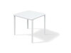 Stôl záhradný BRENE 795x795x755mm - biela