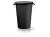 Sud na vodu s úchytmi SMOOTH antracit 160 l