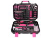 Sada náradia SIXTOL SX3027 HOME PINK 128 128ks