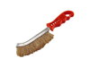 Kartáč ocelový pomosazený - plastová rukojeť 240mm EXTOL CRAFT