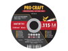 Kotúč rezný PROCRAFT 115x1.6mm