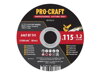 Kotúč rezný PROCRAFT 115x1.2mm