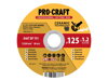 Kotúč rezný keramický PROCRAFT 125x1.2mm