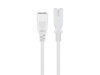 Kábel predlžovací C7/C8 GOOBAY 97200 2m White