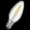 OSRAM LED stmievateľná žiarovka E14 4W 2700K B40 číra, teplá biela